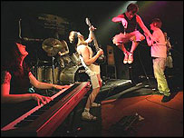Playing live