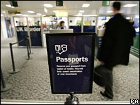UK border agency notice