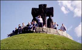 pupils at normandy memorial