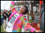 Man in brightly coloured suit