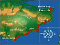Map of journey