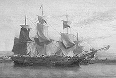 ship leaving port