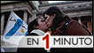 Pareja lesbiana besándose