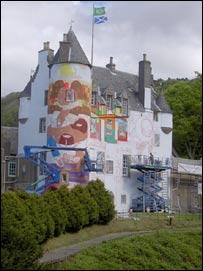 Castelo de Kelburn (cortesia The Graffiti Project)