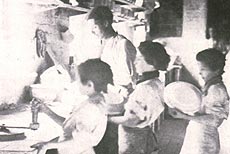 Pressing flatware