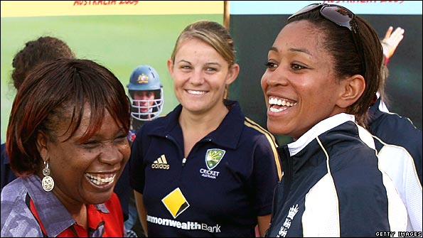 Ebony Rainford-Brent at the ICC Women's Word Twenty20