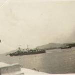 HMS Manx Leaving Kure for Hong Kong