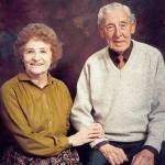 Winifred and Vernon Salter in 1997