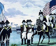 British surrender at Yorktown on 17 October 1781