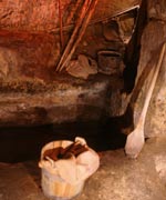 Reproduction of the medieval tannery.