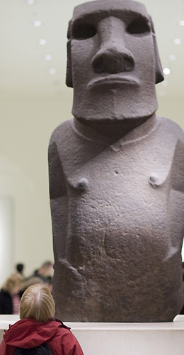 Visiting the museum