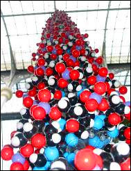 Giant model of DNA