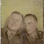 Me and another soldier in 1946