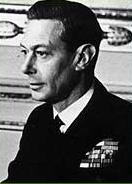 Photograph showing George VI