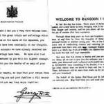 Leaflets Received in Rangoon