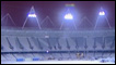 Inauguração das luzes do estádio olímpico de Londres