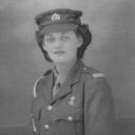 Margaret in ATS uniform