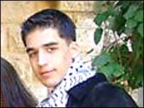 Mazen from the Friends Boy's Schools in Ramallah