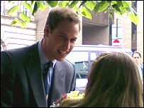 Prince William in Walsall