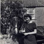 Maud Hardy, nee Boutcher - land army girl.