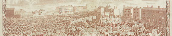Peterloo Massacre handkerchief