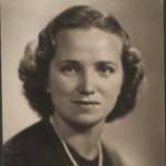 My mother, Harriett Elizabeth Godber, taken in 1937 when she was 21