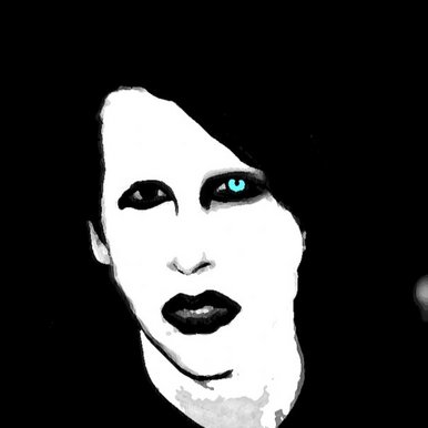 Marilyn Manson Painting