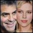 George Clooney e Scarlett Johansson