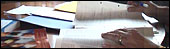 Mark studies for his degree
