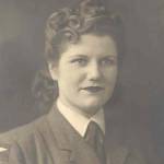 Betty Haywood 1940 Sheffield,in my new uniform.