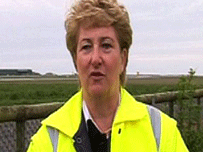security woman at airport