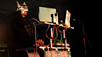 endoflevelbaddie on the BBC Introducing stage