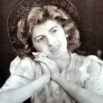 Delphine Rowden, aged 17 or 18 at around the end of World War Two.