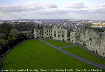 View from Dudley Castle