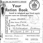 Copy of my ration book