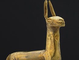 Inca gold llama