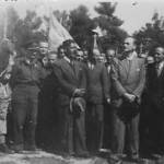 Handing over of a town (Officials, Greece, December 1st 1944)