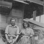 Joan as a Land Girl