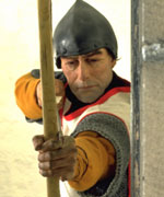 Viking shooting arrow