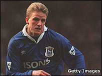Alex Mathie of Ipswich Town, 1995