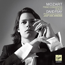 Review of Piano Concertos 22 and 25 (feat. piano: David Fray; conductor: Jaap van Zweden; Philharmonia Orchestra)