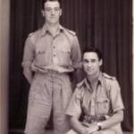 Doug Dawes (seated) May 1942