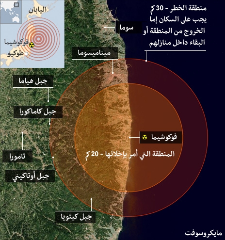 منطقة الخطر النووي