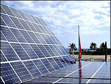 Paneles solares del buque Turanor Planet Solar Foto: cortesía Raphael Domjan