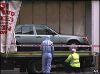 O primeiro carro com explosivos encontrado em Londres