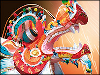 The dragon stamp