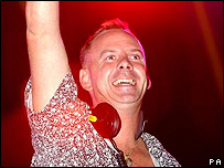 O DJ inglês Fatboy Slim