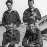 Back - Bernard Myers and Jackie Horrocks Front - Geoffrey Simpson and Tom Smith