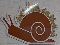 The Cittaslow snail logo: link.