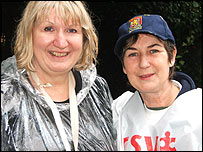 Gail Harris and Maggie Smith working together